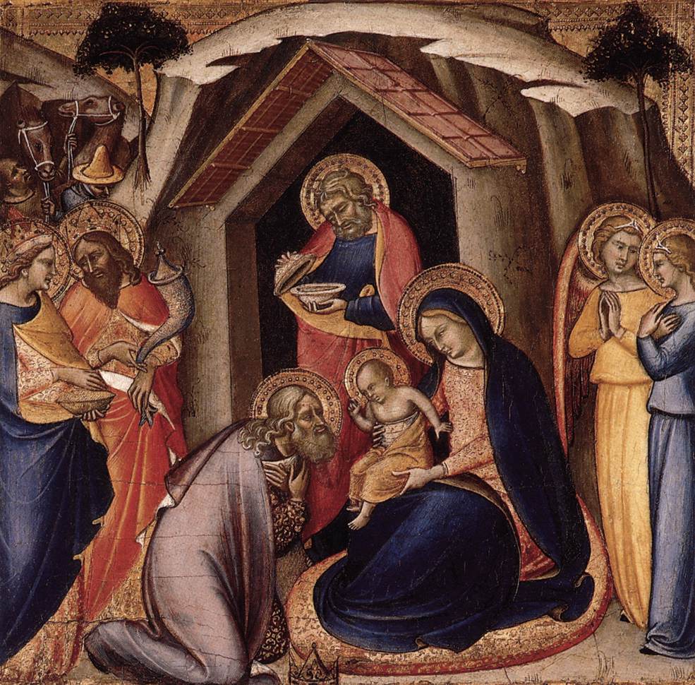 Adoration of the Magi by LUCA DI TOMMÈ