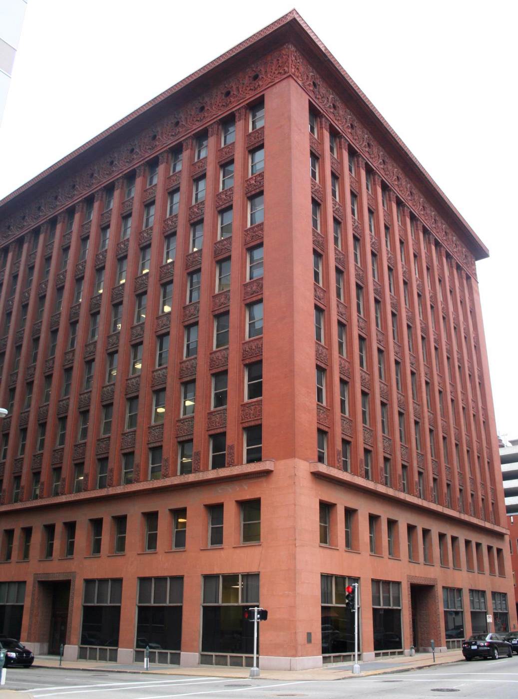 Wainwright Building: exterior view by