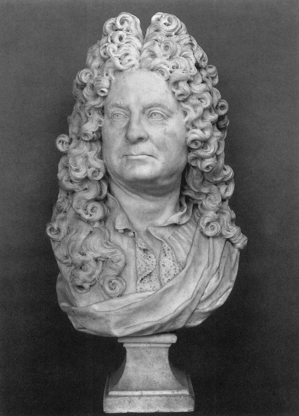 Bust of Antoine Coypel by COYSEVOX, Antoine