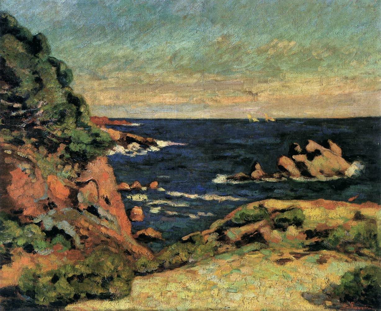 View of Agay by GUILLAUMIN, Armand