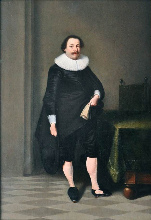 Portrait of a Gentleman by WIERINGA, Willems Harmen