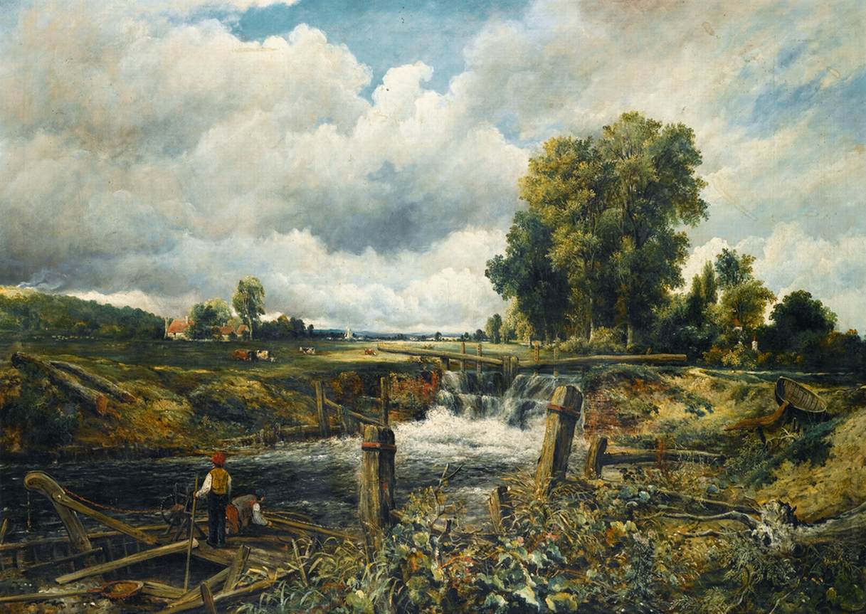 River Landscape by