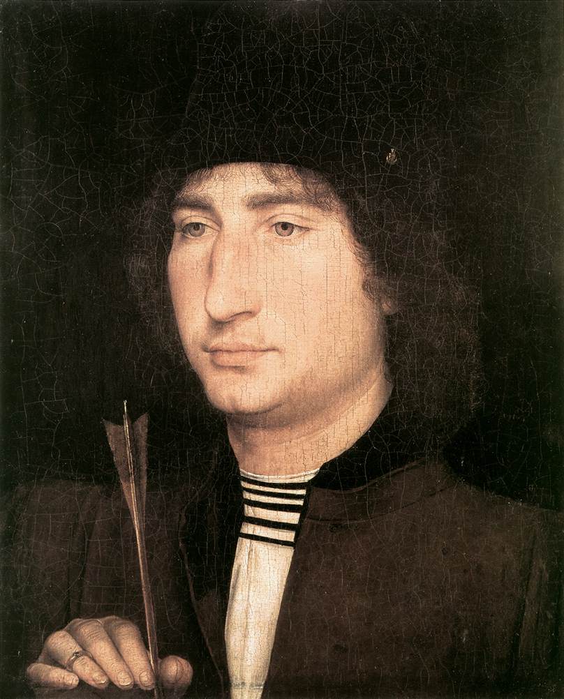 Portrait of a Man with an Arrow by