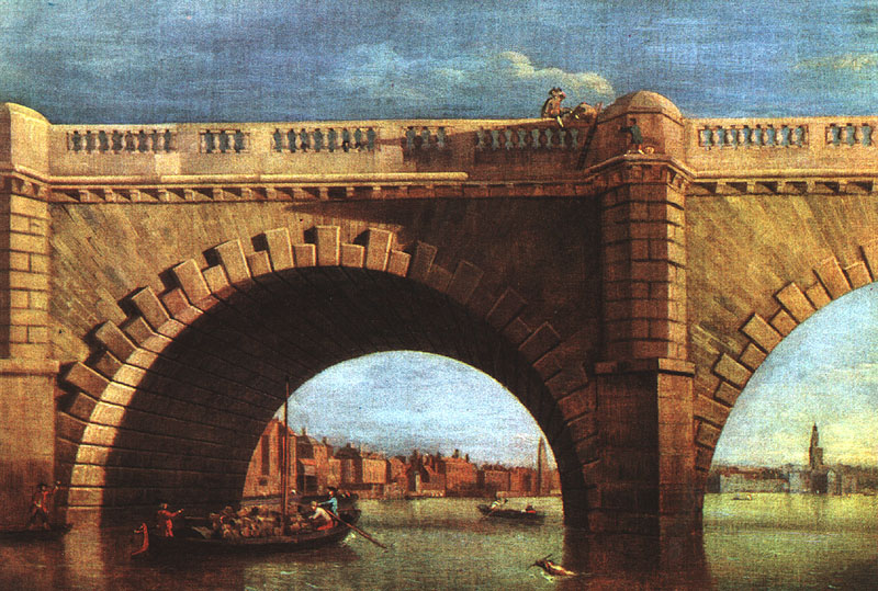 Part of Old Westminster Bridge by SCOTT, Samuel