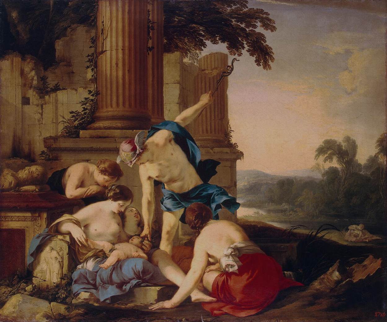 Mercury Takes Bacchus to be Brought up by Nymphs by