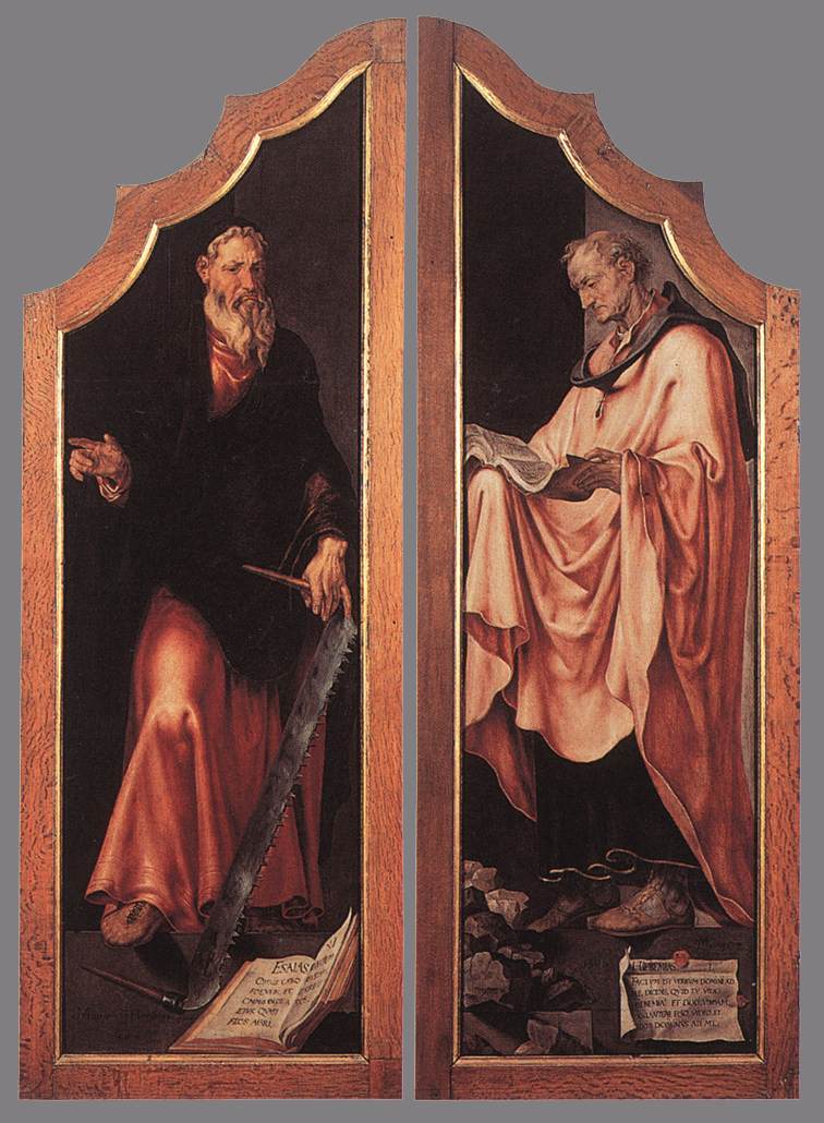 Triptych of the Entombment (closed) by