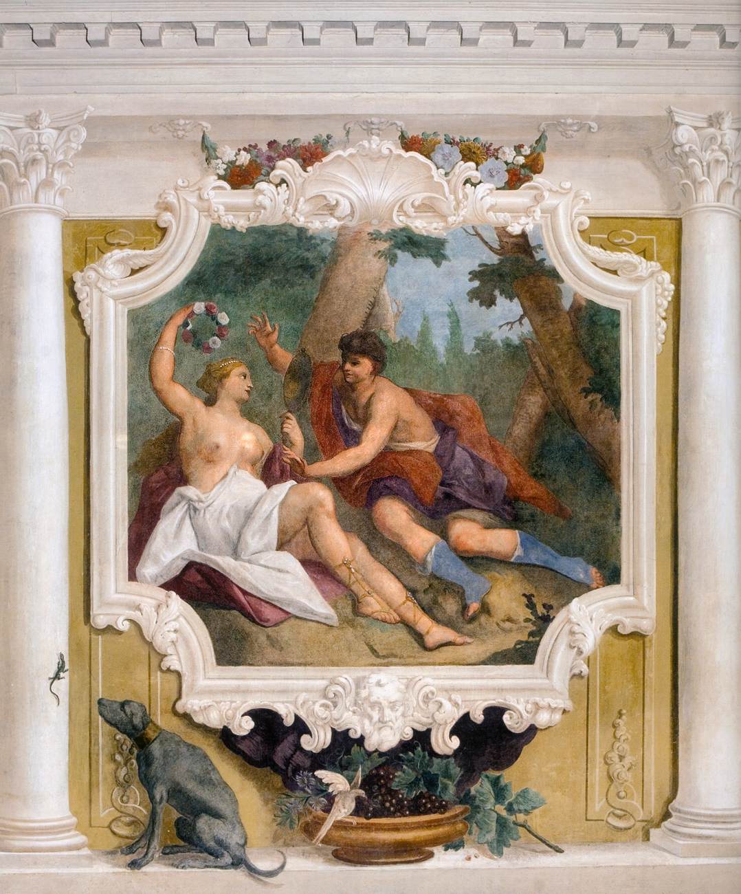 Rinaldo and Armida by LAZZARINI, Gregorio