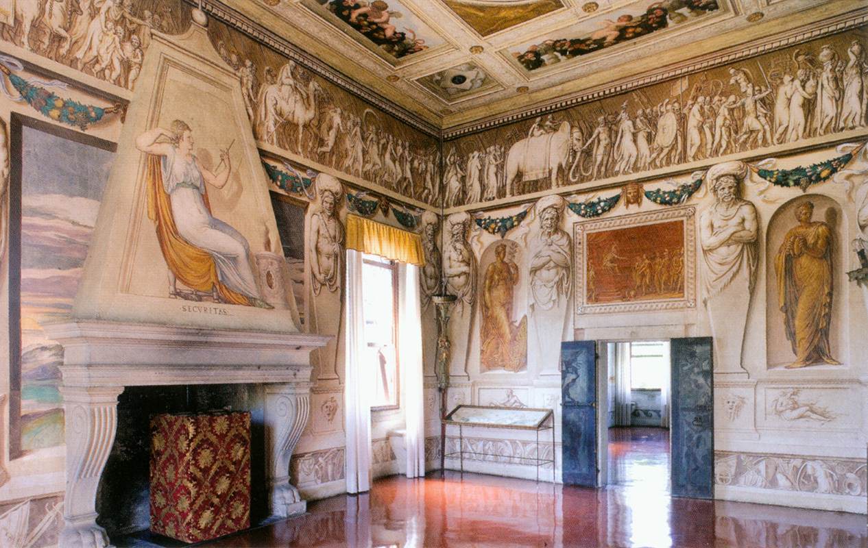 View of the Hall of the Triumphs by GUALTIERO PADOVANO