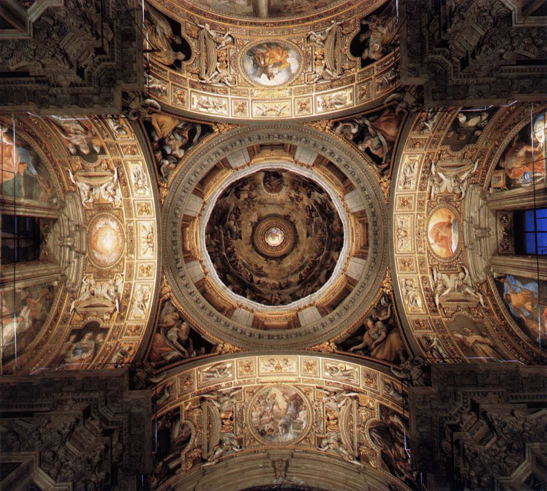 The Dome of the Pauline Chapel by CESARI, Giuseppe