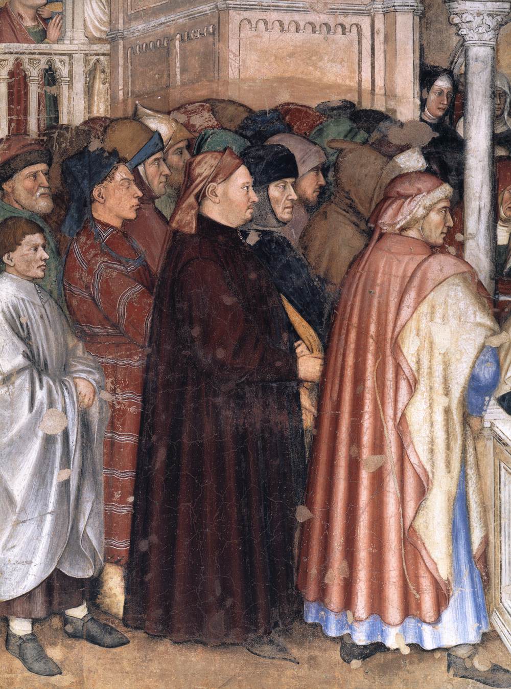 The Funeral of St Lucy (detail) by