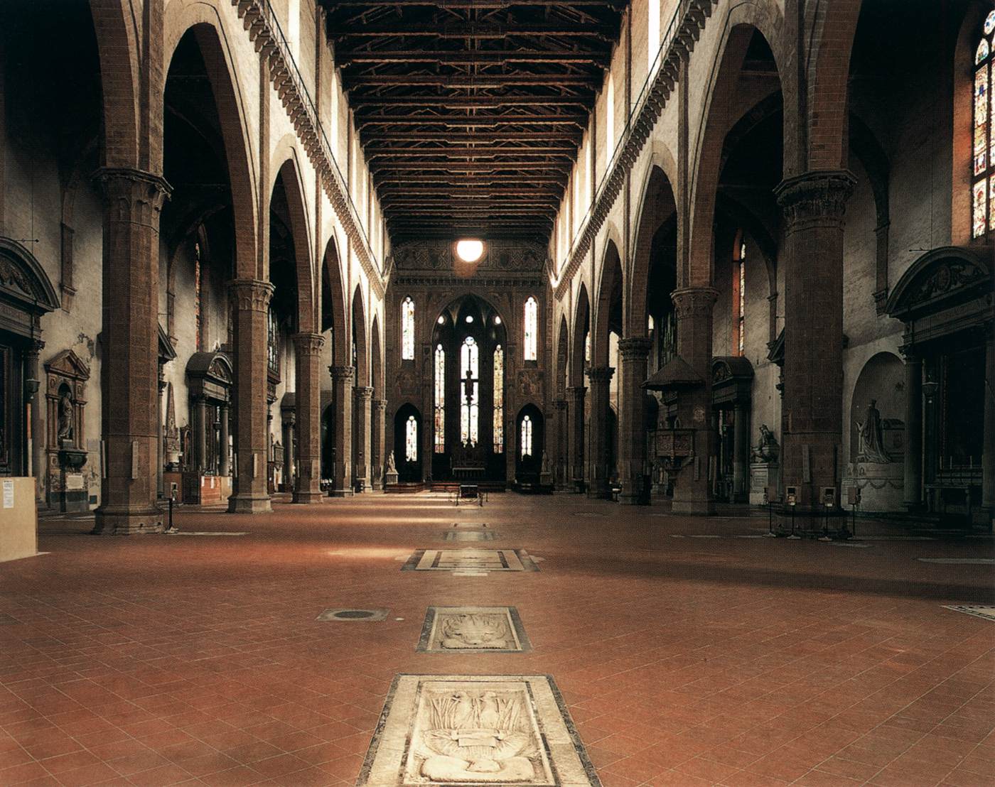 View of the interior by ARNOLFO DI CAMBIO