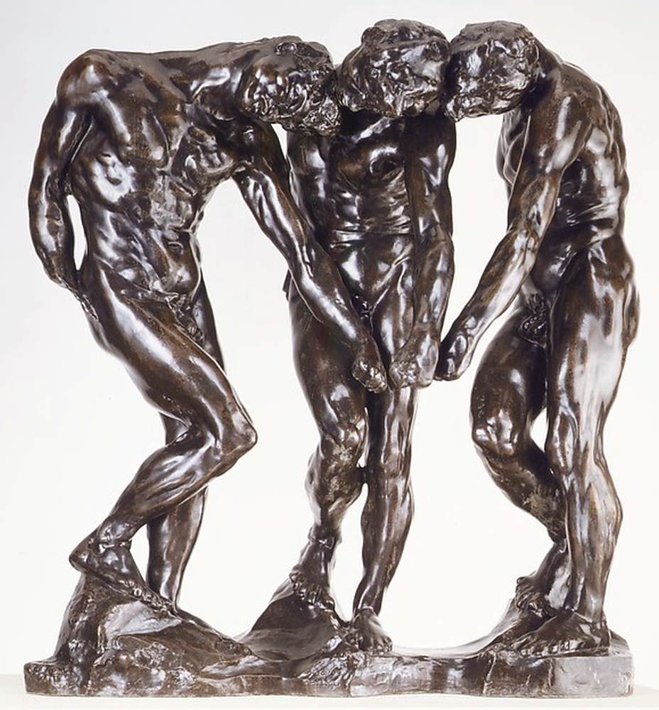 The Three Shades by RODIN, Auguste