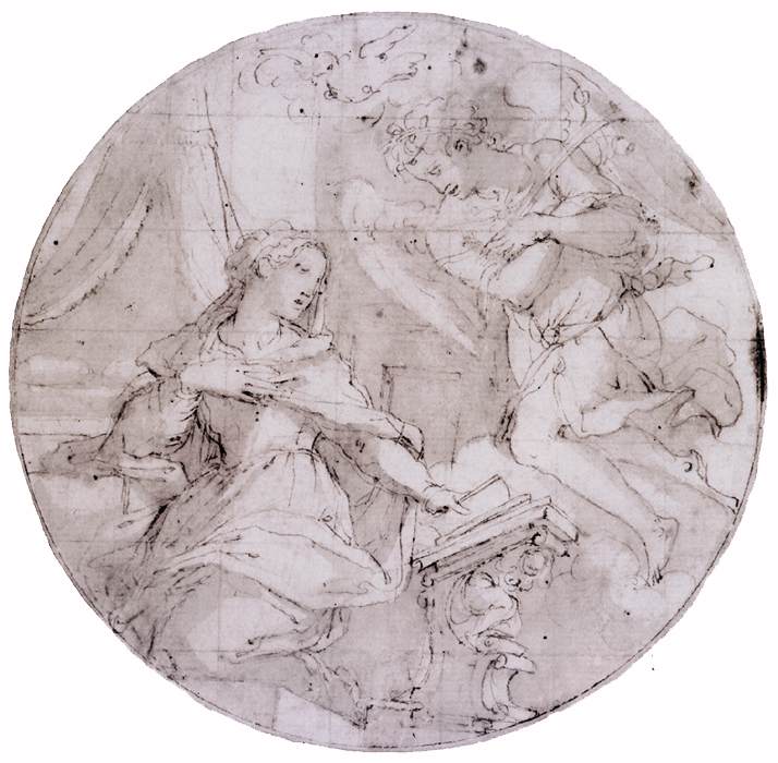 Annunciation by VASARI, Giorgio