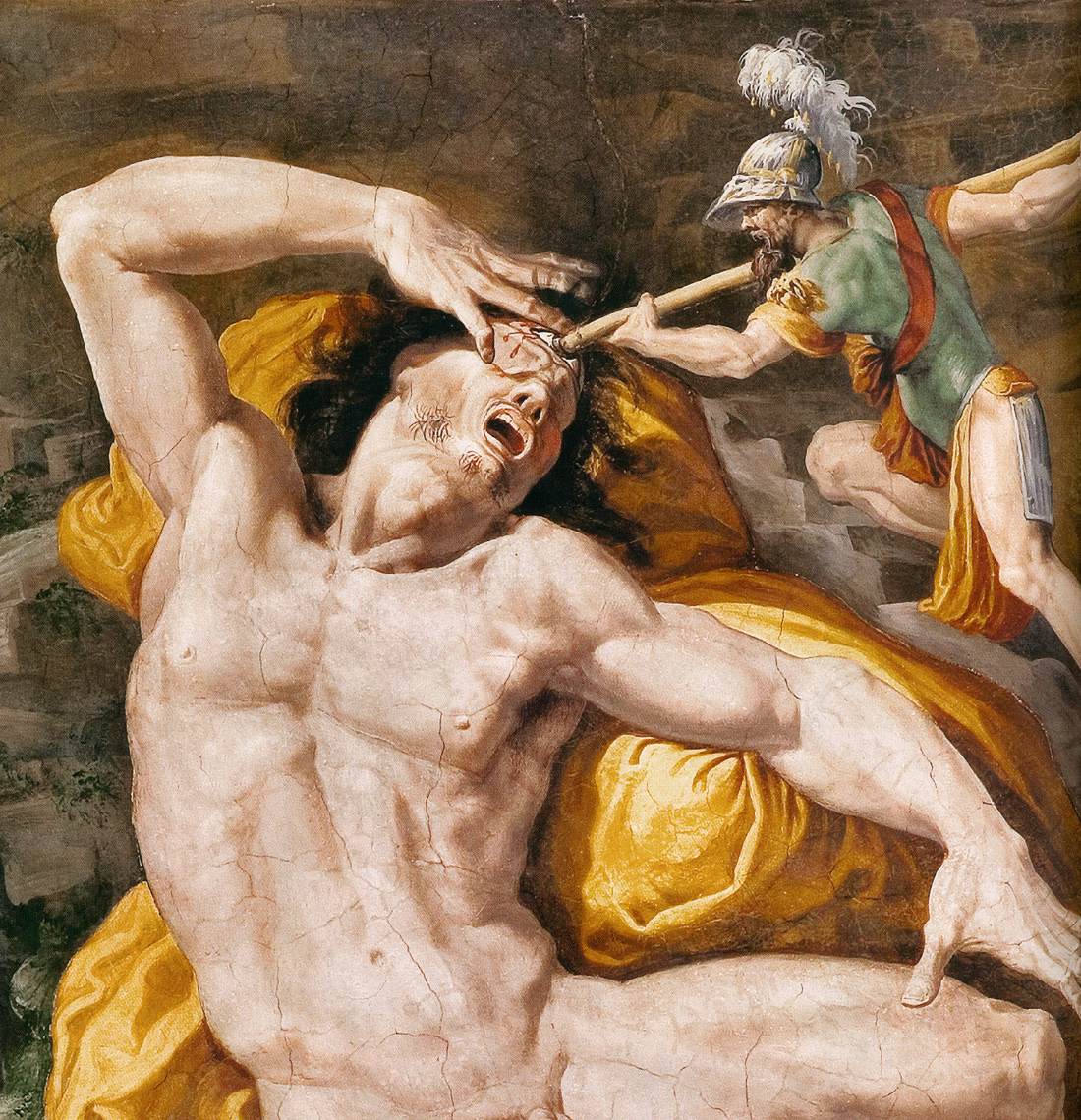 The Blinding of Polyphemus (detail) by