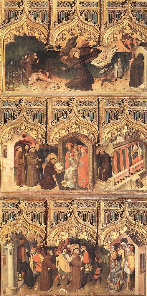 Scenes from the Life of St Francis by FRANCÉS, Nicolás