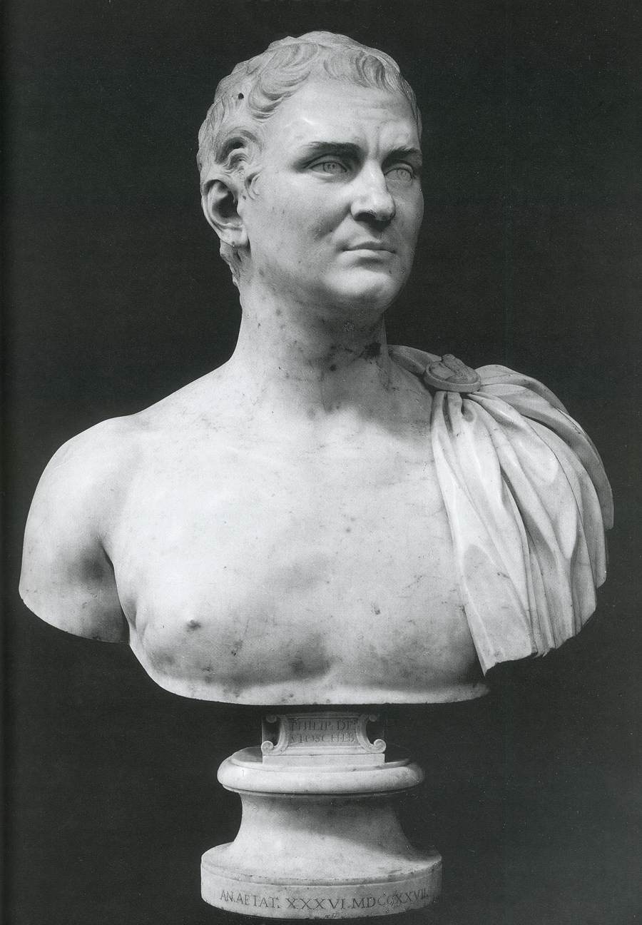 Bust of Philipp Stosch by BOUCHARDON, Edme