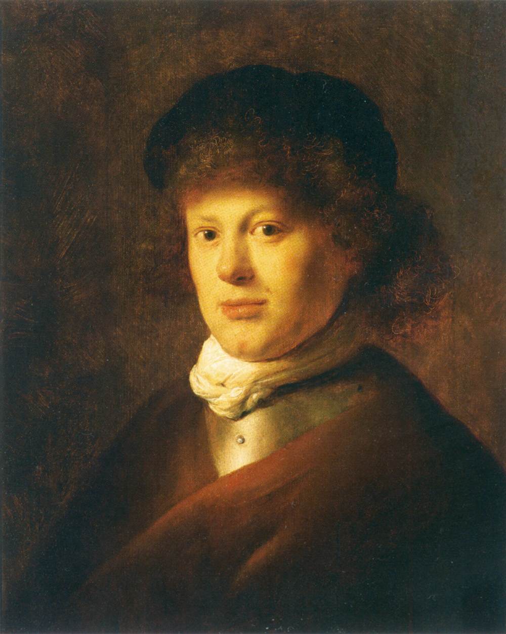 Rembrandt van Rijn with Gorget by