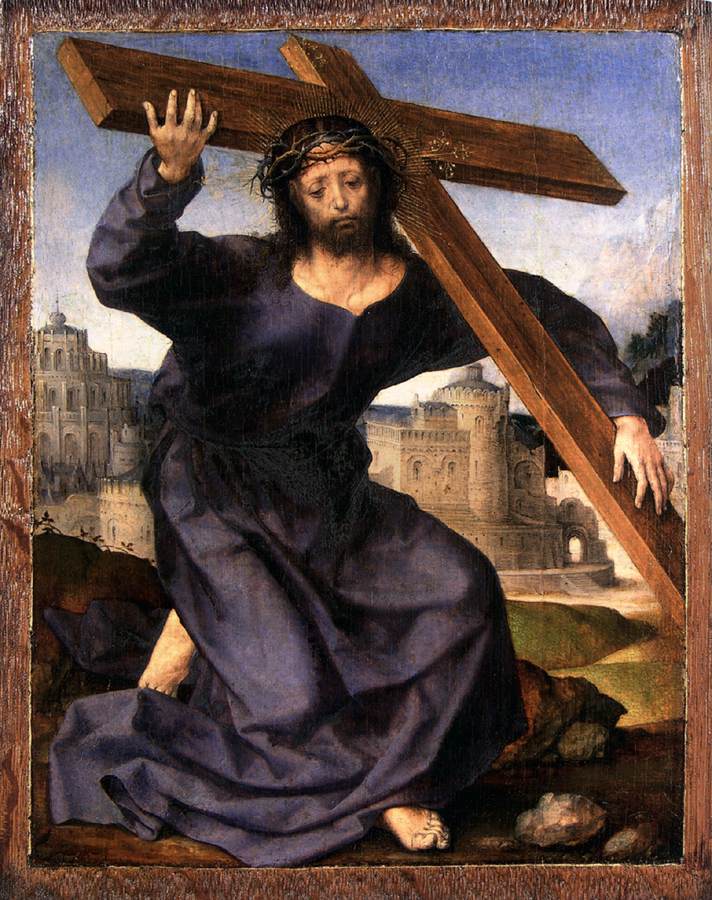 Christ Carrying the Cross by GOSSART, Jan