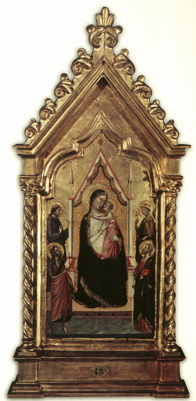 Virgin and Child Enthroned with Saints by