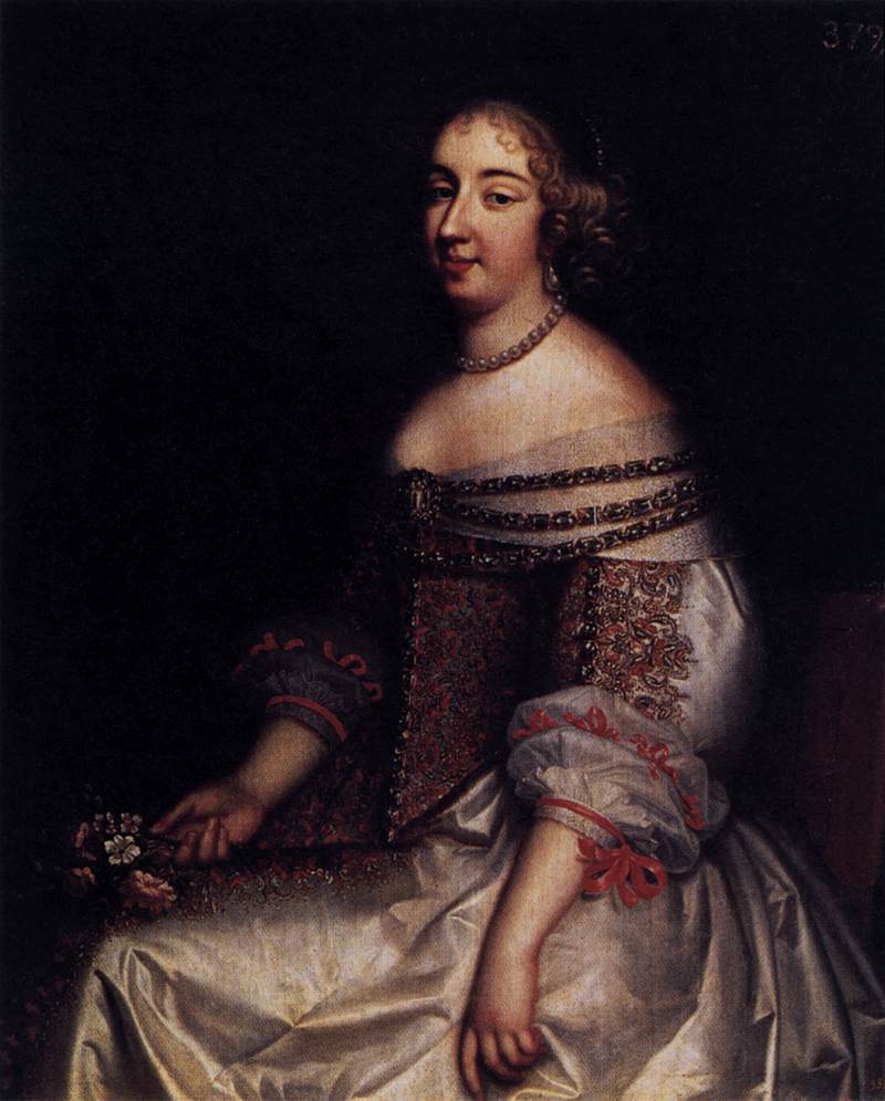 Portrait of Mademoiselle de Montpensier by