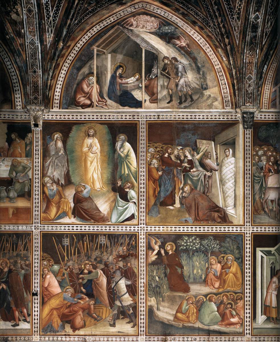 Scenes from the Life of Christ (second bay) by MEMMI, Lippo