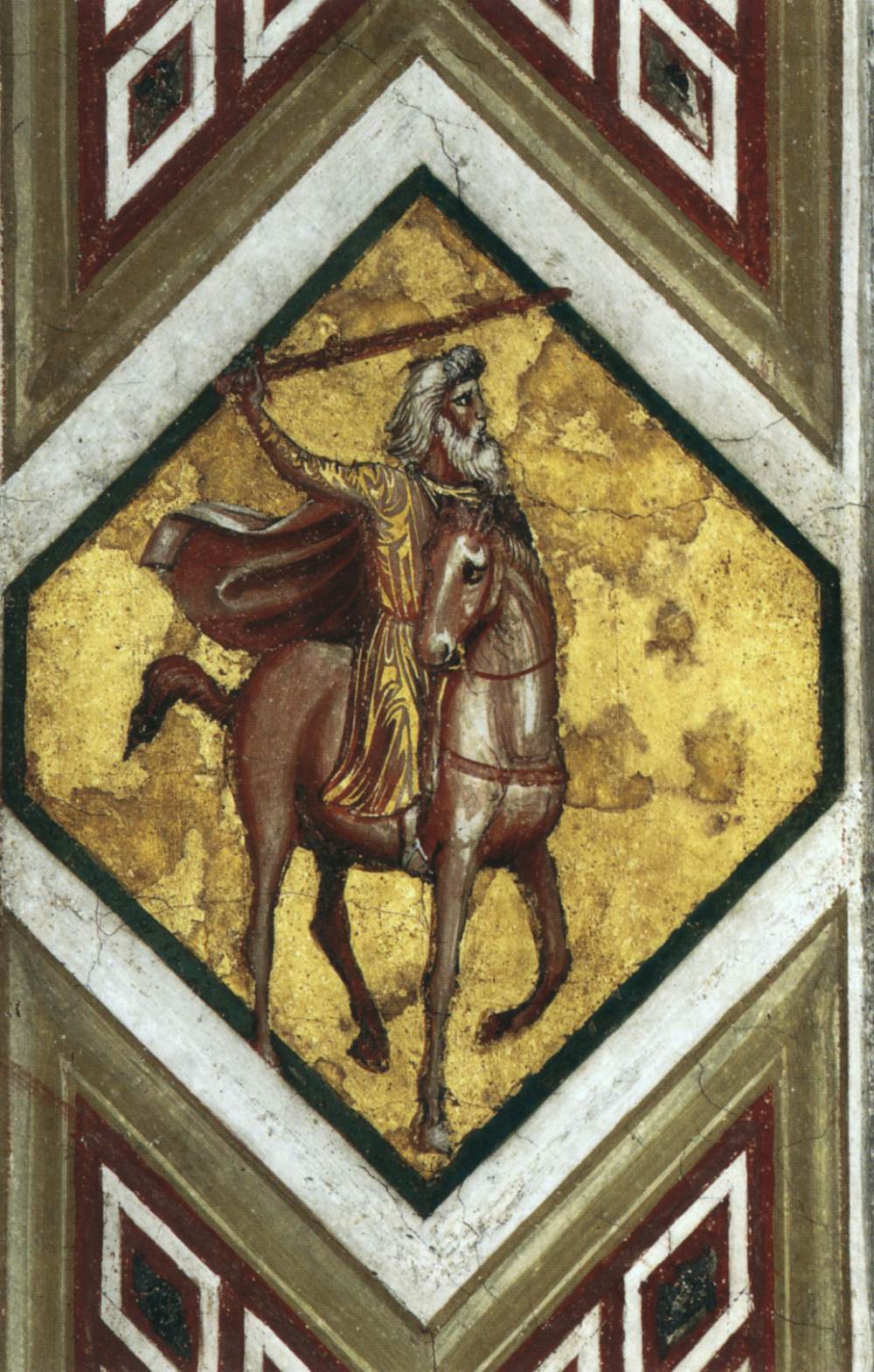 Horseman of the Apocalypse by GIOTTO di Bondone