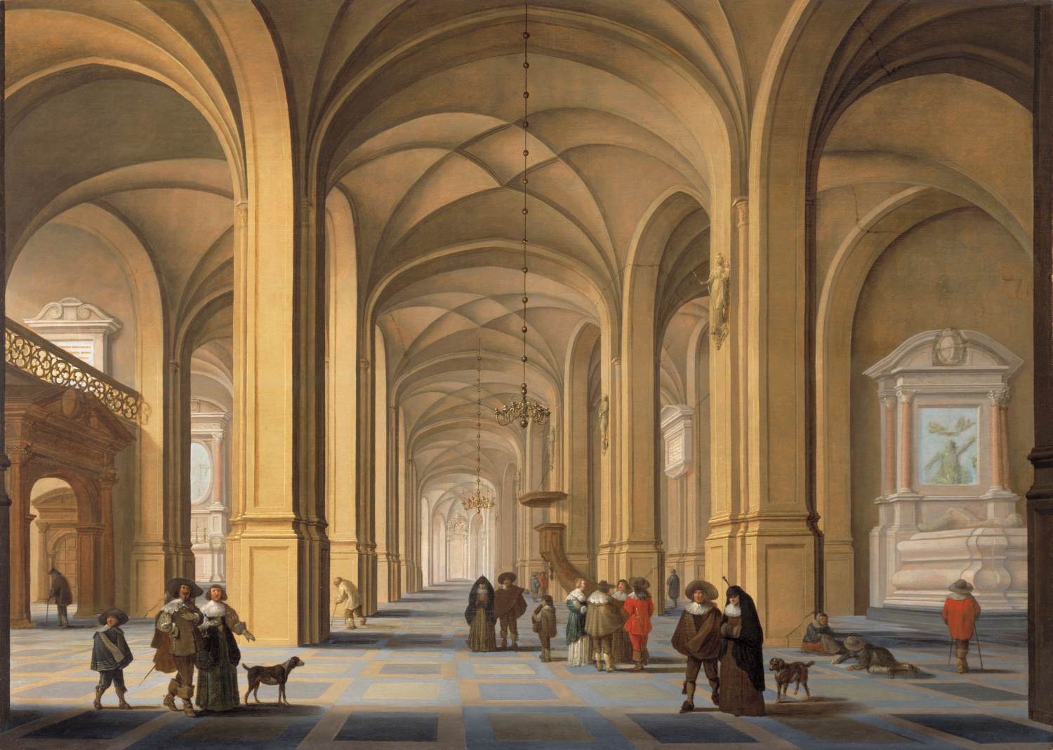 Church interior by VUCHT, Jan van