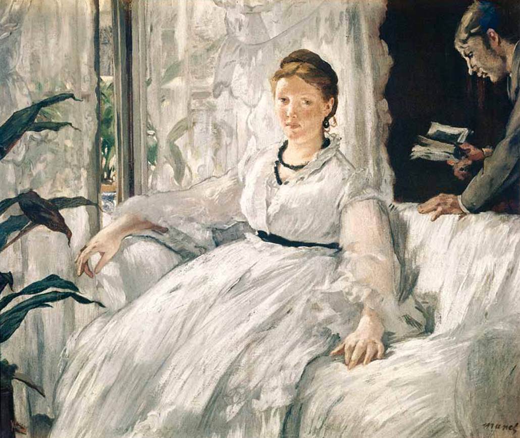 The Reading by MANET, Edouard