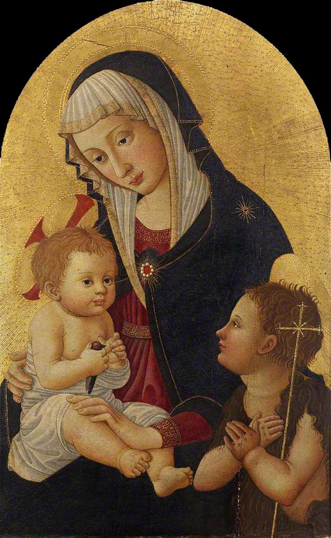 Virgin and Child with a Goldfinch and the Infant St John by