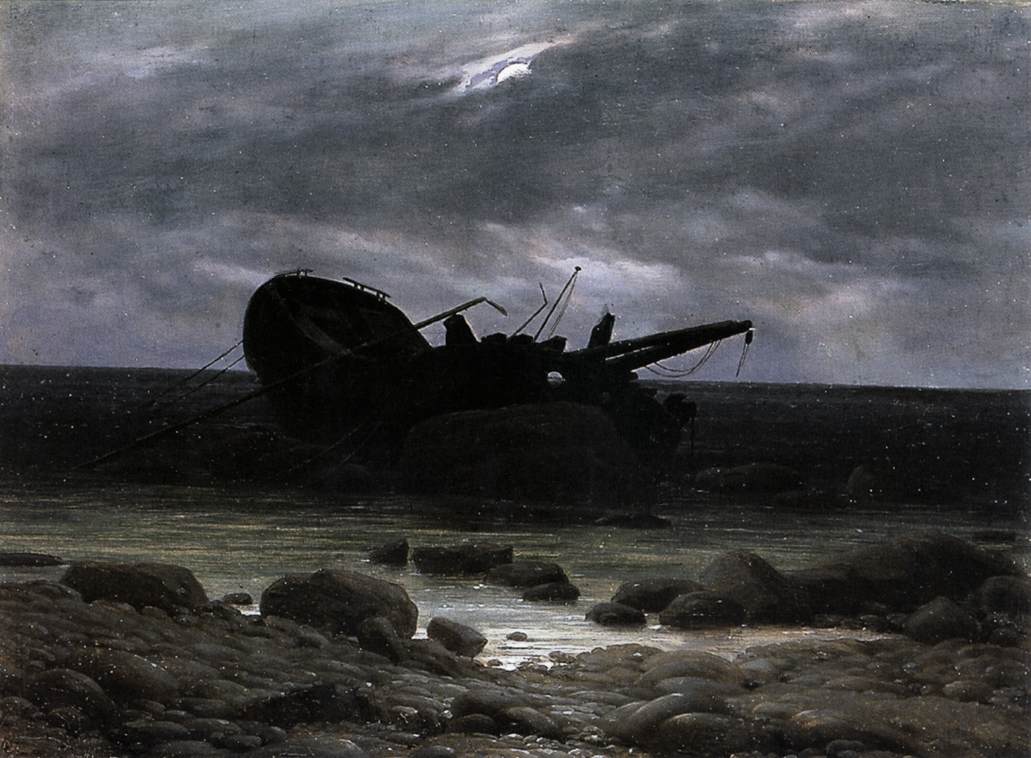 Wreck in the Moonlight by