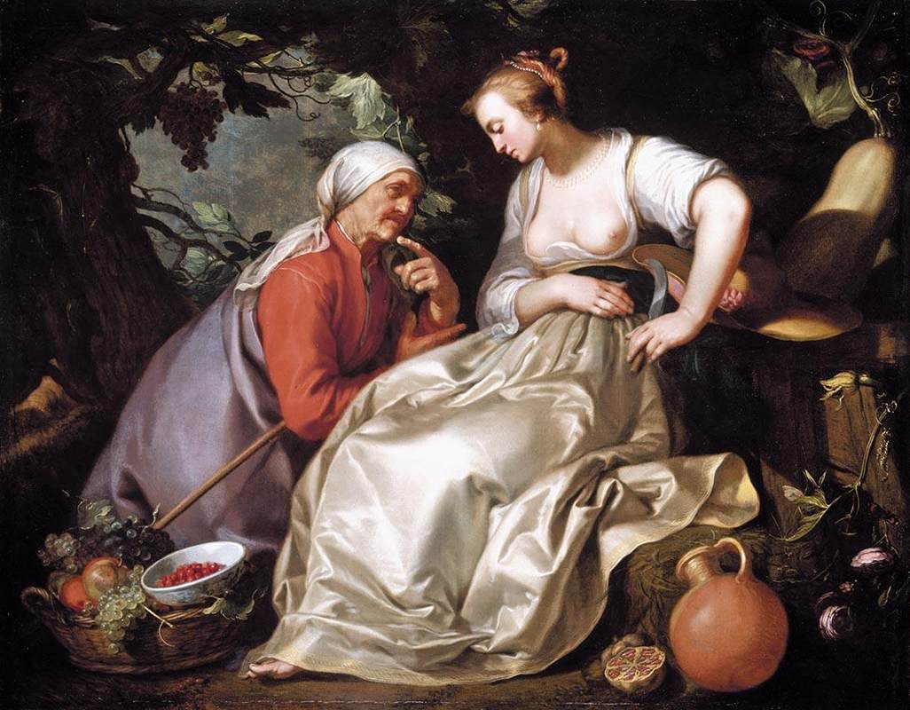 Vertumnus and Pomona by BLOEMAERT, Abraham