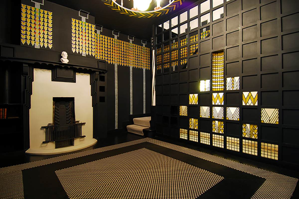 Interior view by MACKINTOSH, Charles Rennie