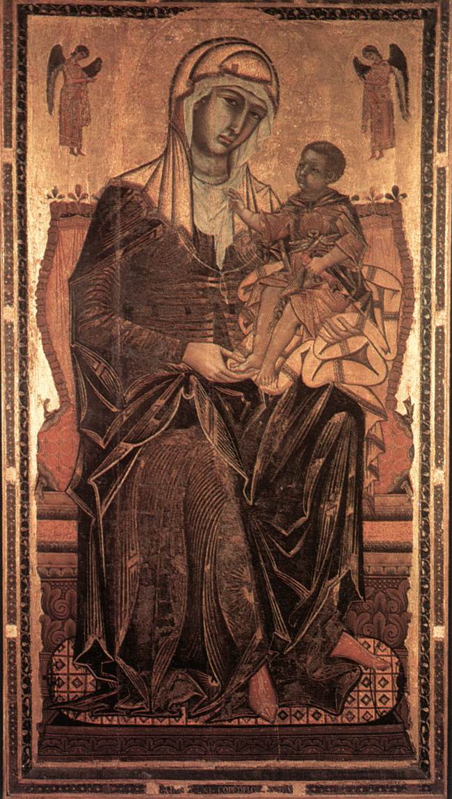 Madonna del Bordone by COPPO DI MARCOVALDO