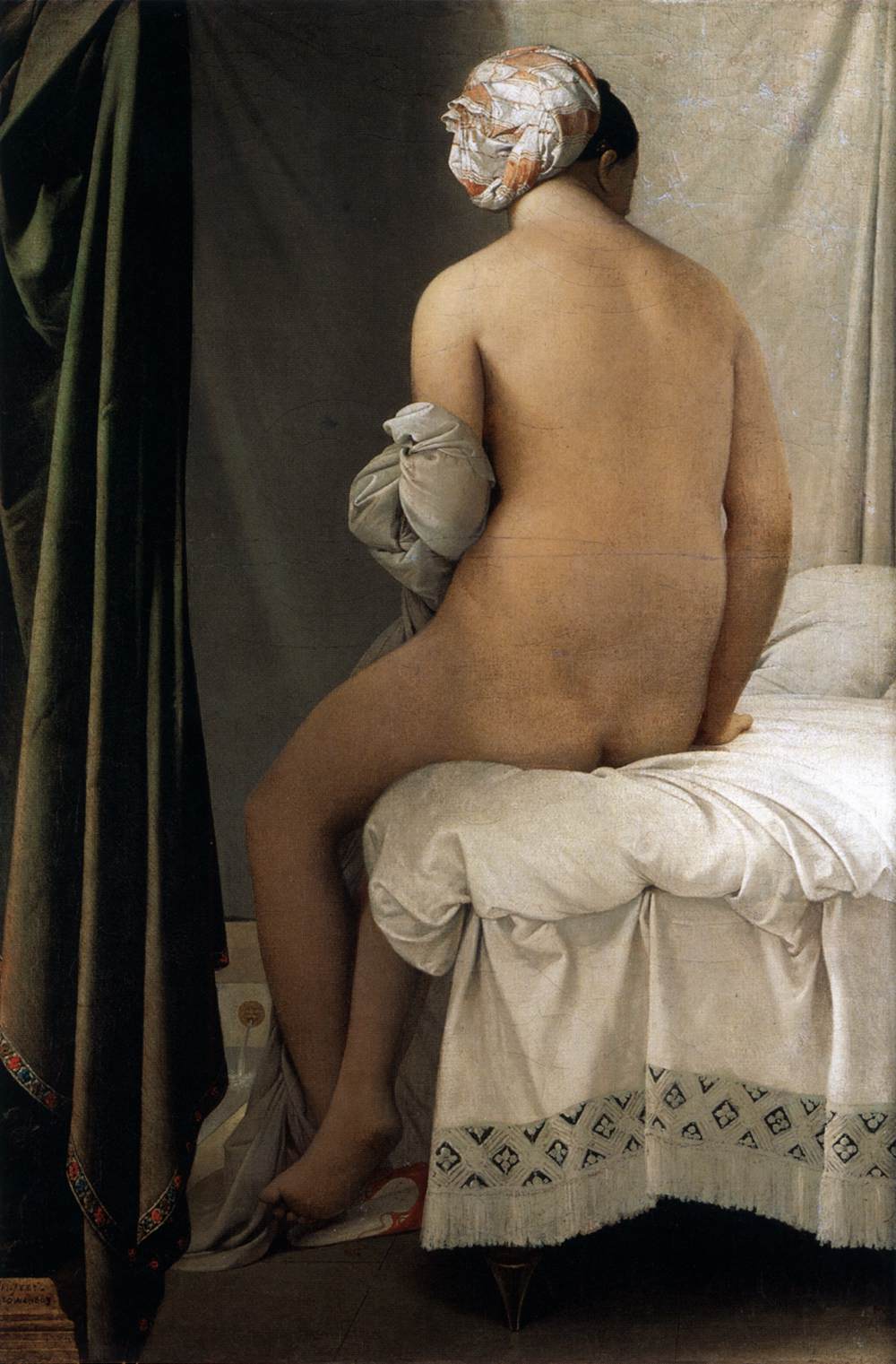 The Valpinçon Bather by INGRES, Jean-Auguste-Dominique