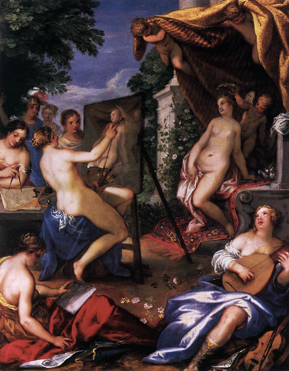 Allegory of the Arts by