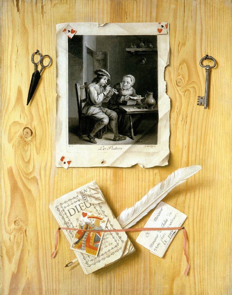 Trompe l'Oeil Still-Life by