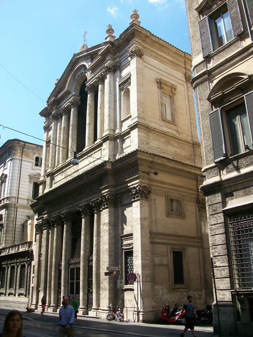 Exterior view by CORTONA, Pietro da