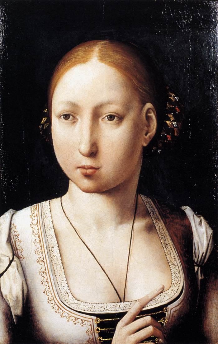 Portrait of Joan the Mad by JUAN DE FLANDES