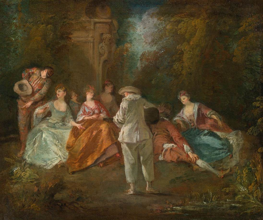 The Joy of the Theatre (La Joie du Theâtre) by LANCRET, Nicolas