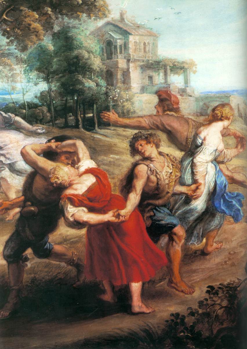 Dance of Italian Villagers (detail) by RUBENS, Peter Paul