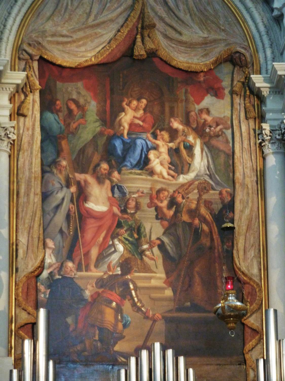 Virgin Enthroned with Saints by