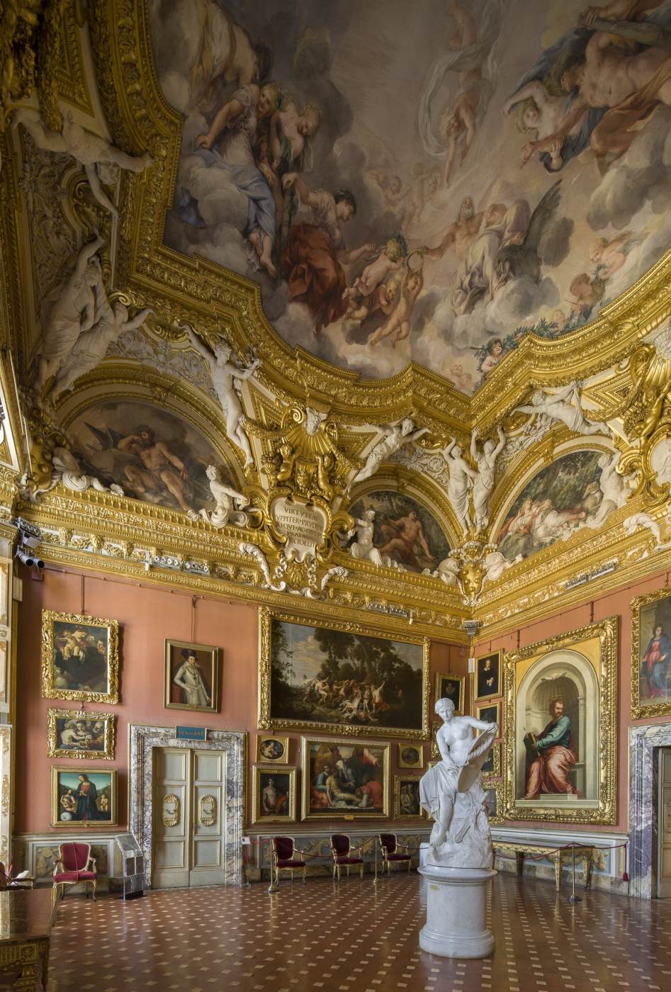 View of the Sala di Giove by