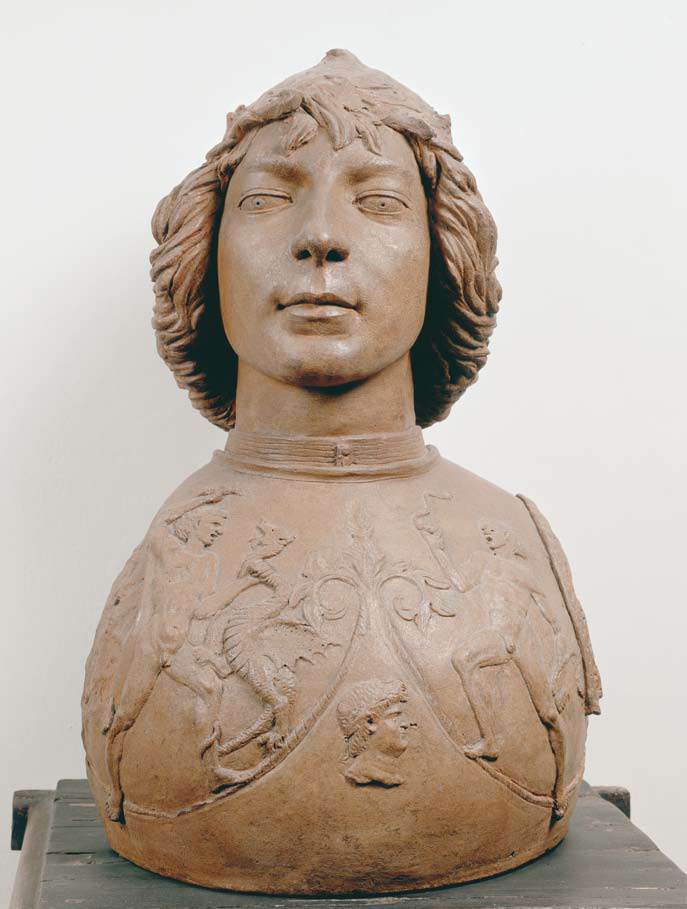 Young Warrior by VERROCCHIO, Andrea del