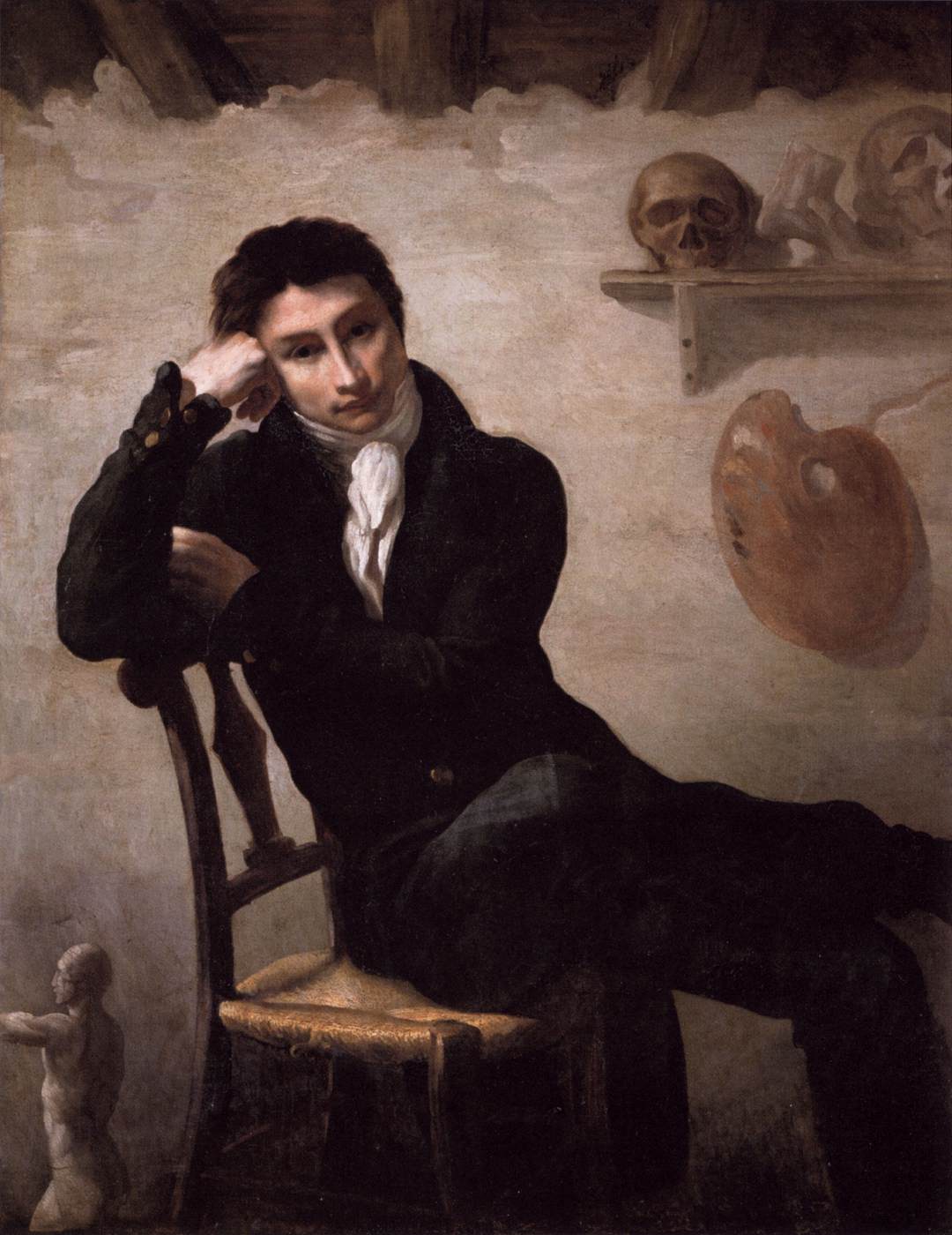 Portrait of an Artist in His Studio by GÉRICAULT, Théodore