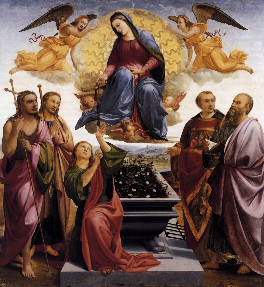 Assumption of the Virgin by GRANACCI, Francesco