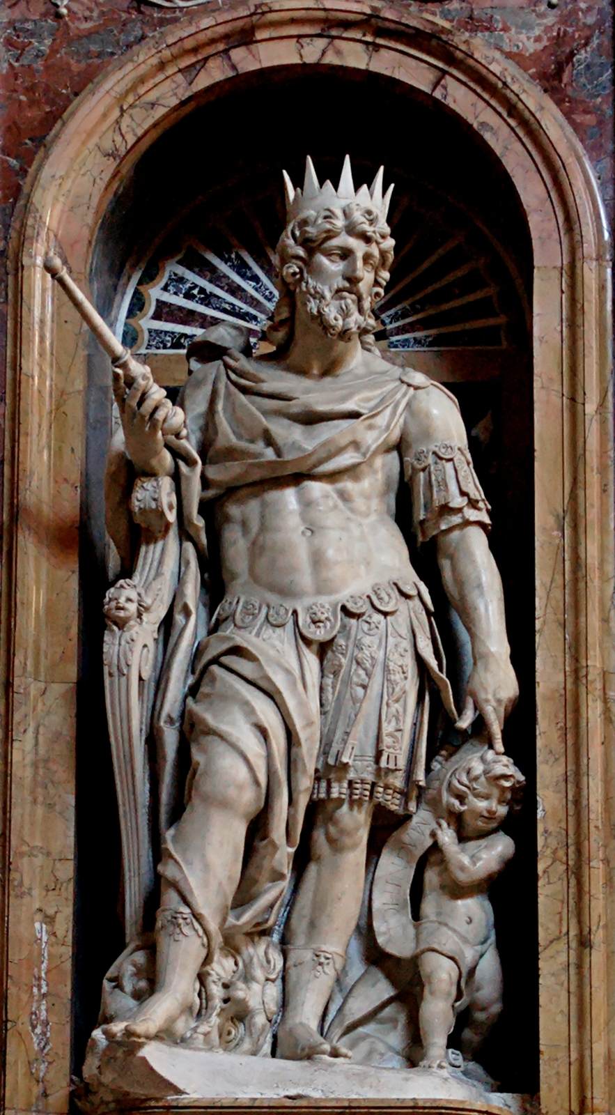 Statue of King David by CORDIER, Nicolas