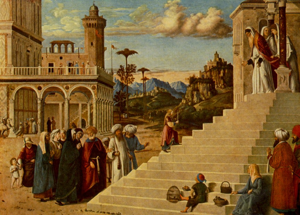 The Presentation of the Virgin by CIMA da Conegliano