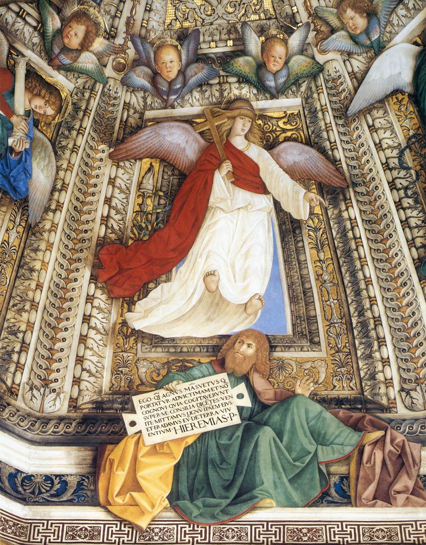 Angel Holding an Instrument of the Passion by MELOZZO DA FORLI