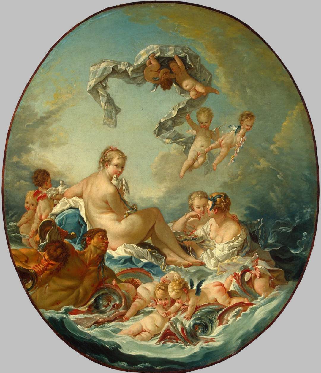 Triumph of Venus by BOUCHER, François