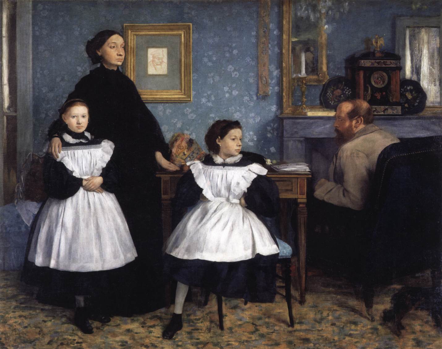 The Bellelli Family by DEGAS, Edgar